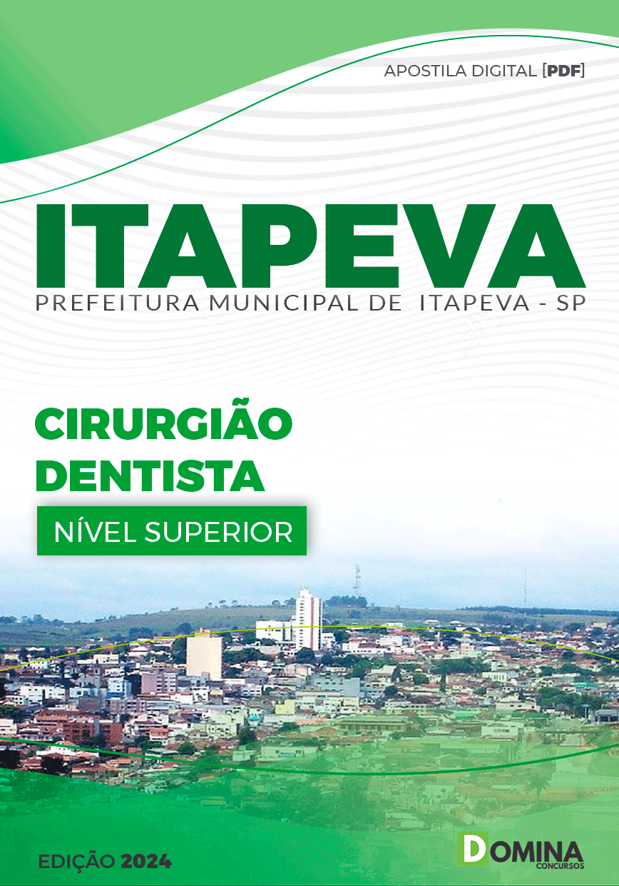 Apostila Pref Itapeva SP 2024 Cirurgião Dentista