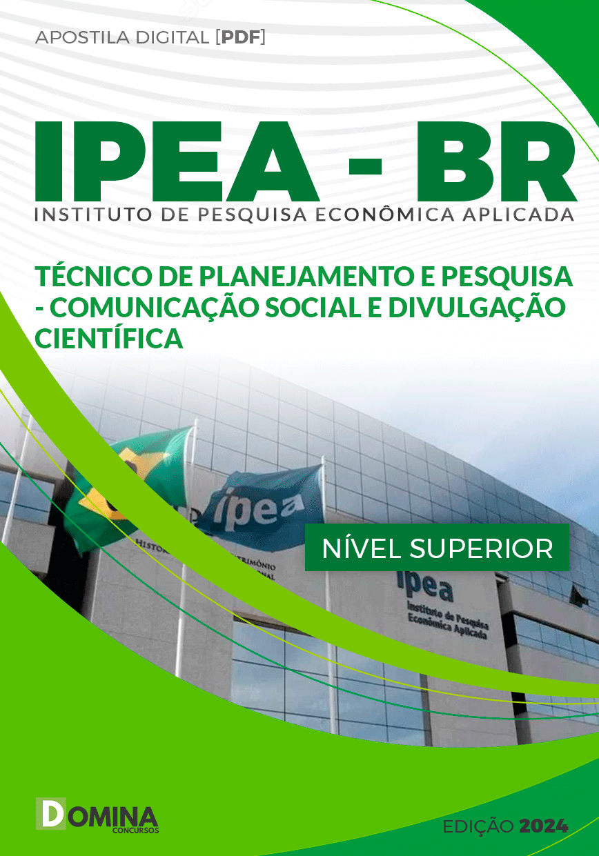 Apostila IPEA 2024 Comunicação Social Divulgação Científica