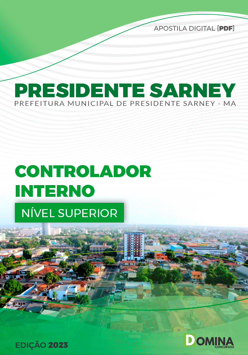 Apostila Pref Presidente Sarney MA 2023 Controlador Interno