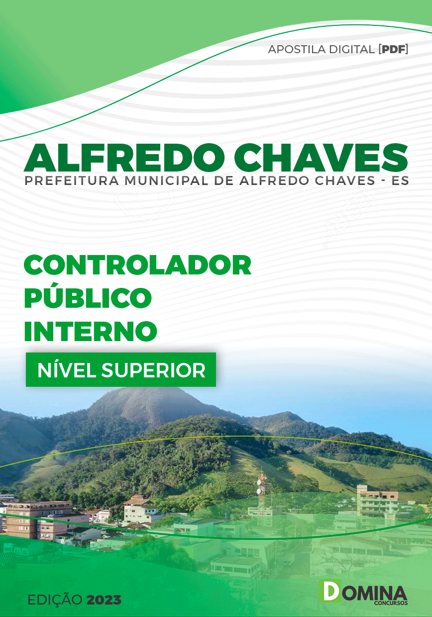 Apostila Pref Alfredo Chaves ES 2023 Controlador Público Interno