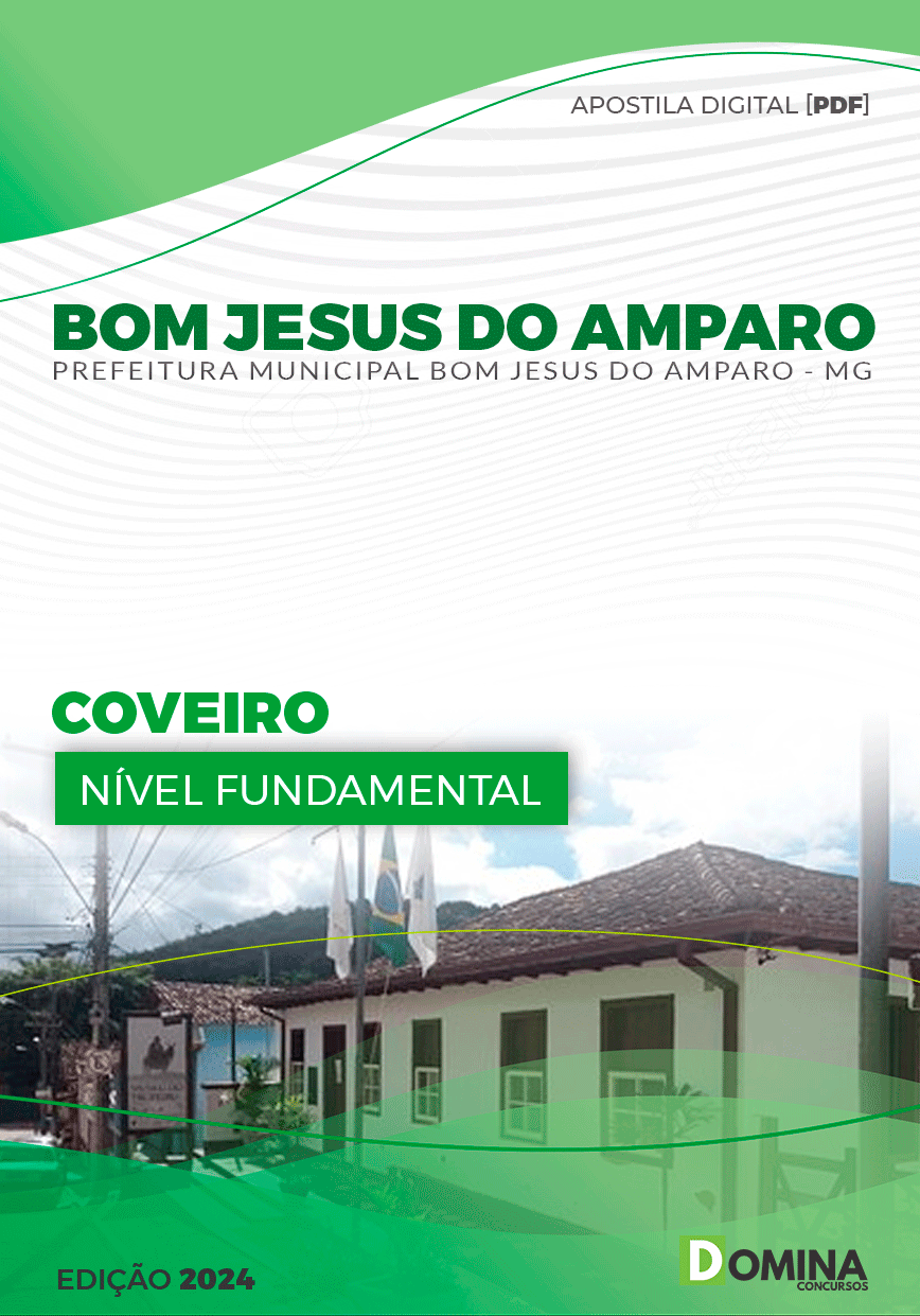 Pref Bom Jesus do Amparo MG 2024 Coveiro
