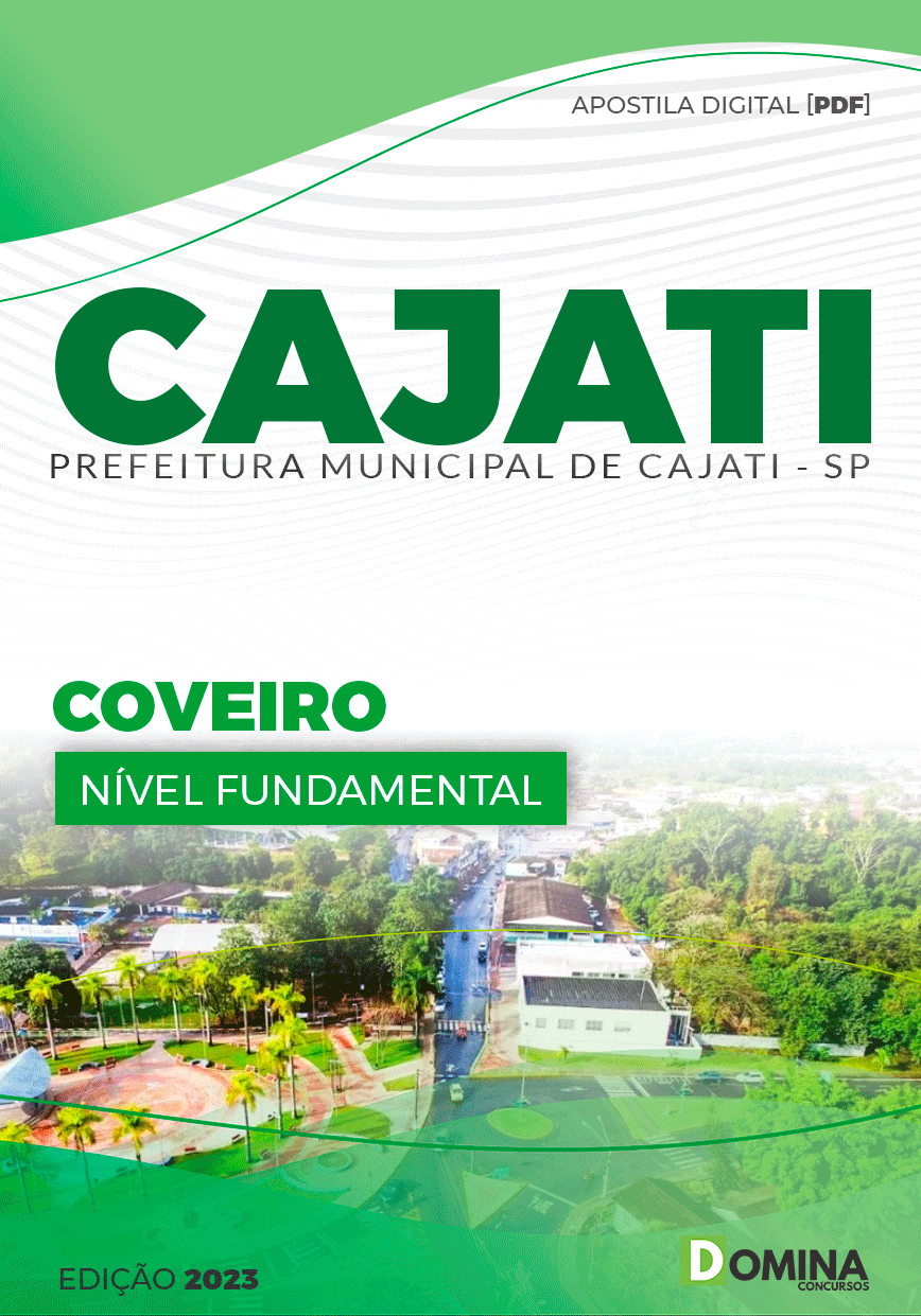Apostila Pref Cajati SP 2023 Coveiro