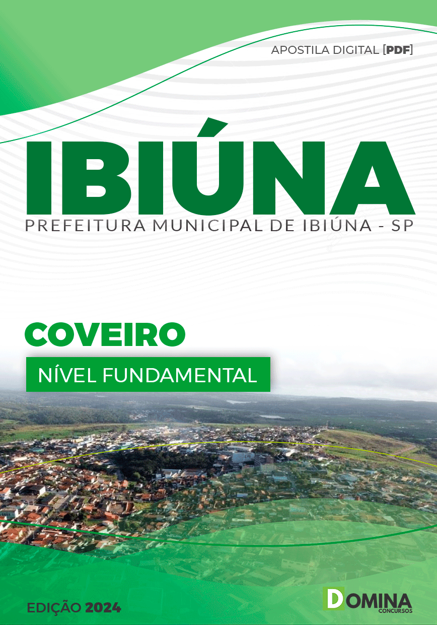 Apostila Pref Ibiúna SP 2024 Coveiro