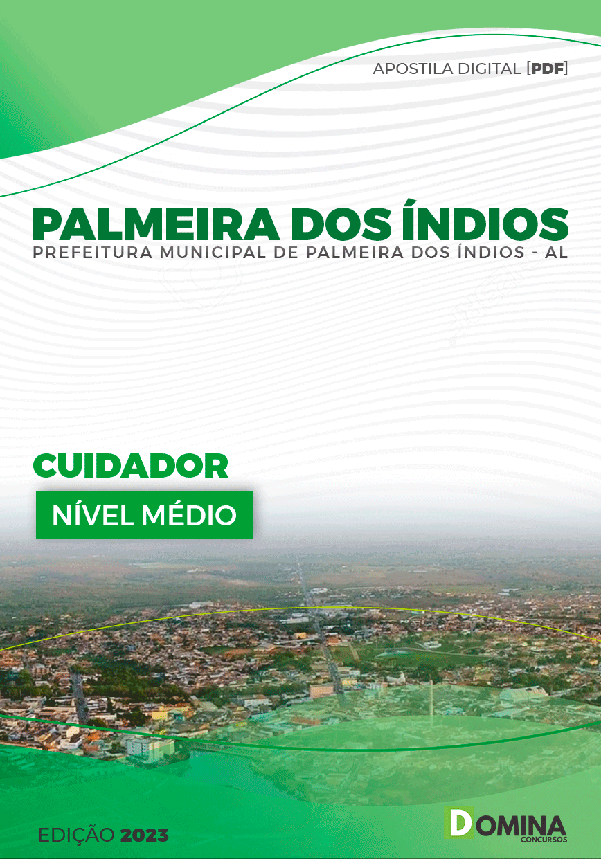 Apostila Pref Palmeira dos Índios AL 2023 Cuidador