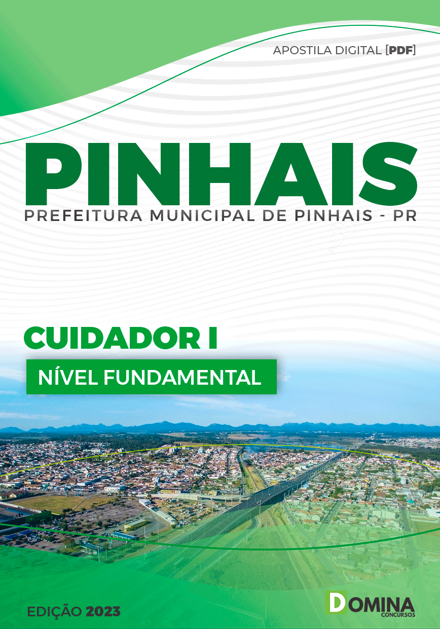 Apostila Pref Pinhais PR 2023 Cuidador