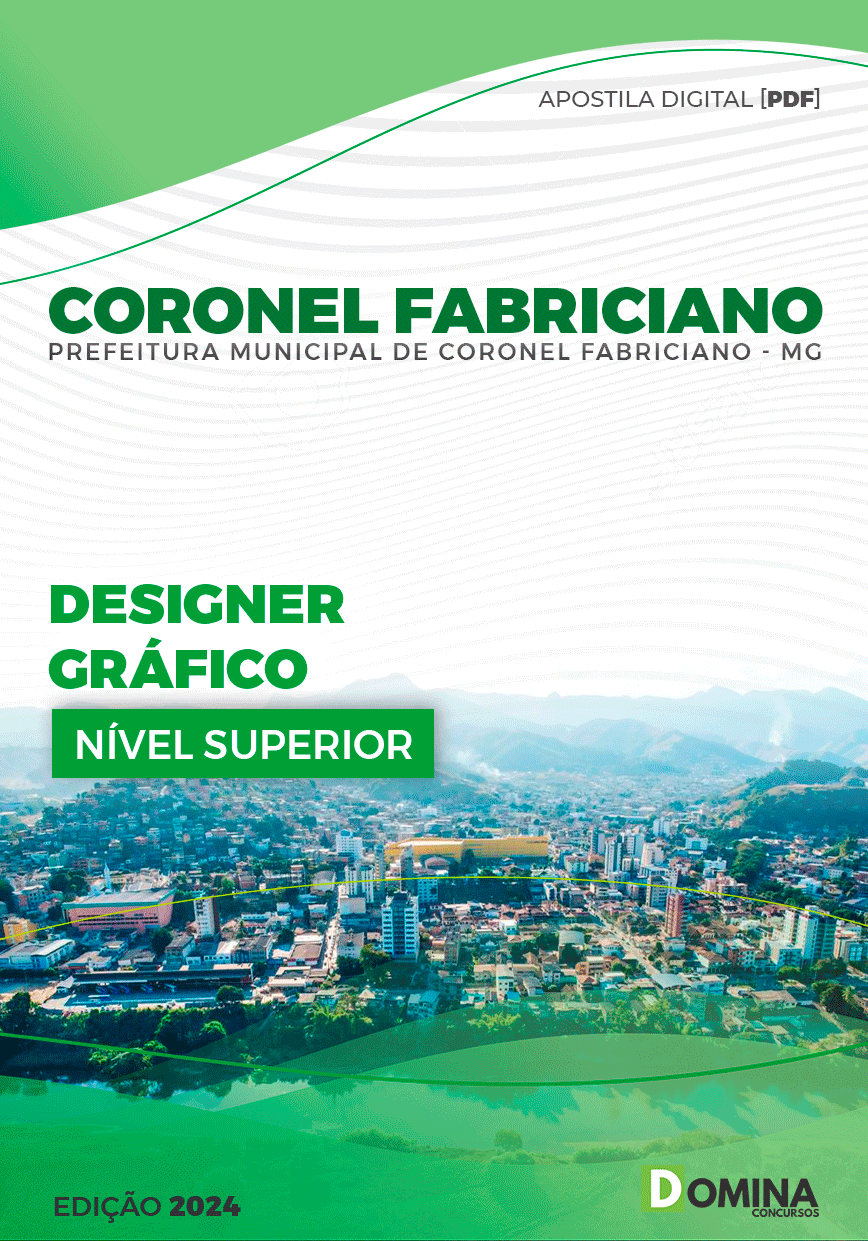 Pref Coronel Fabriciano MG 2024 Designer Gráfico