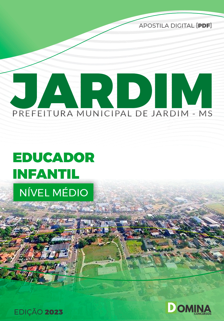 Apostila Concurso JARDIM MS 2023 Educador Infantil