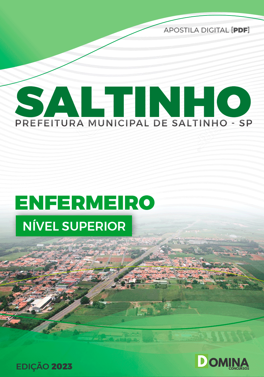 Apostila Concurso Pref Saltinho SP 2023 Enfermeiro