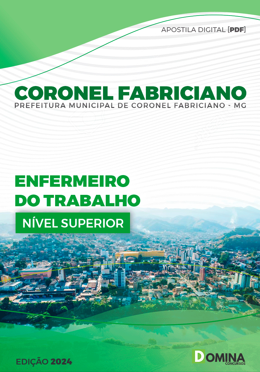 Pref Coronel Fabriciano MG 2024 Enfermeiro do Trabalho