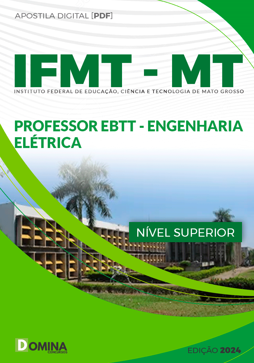Apostila Concurso IFMT MT 2024 Engenharia Elétrica