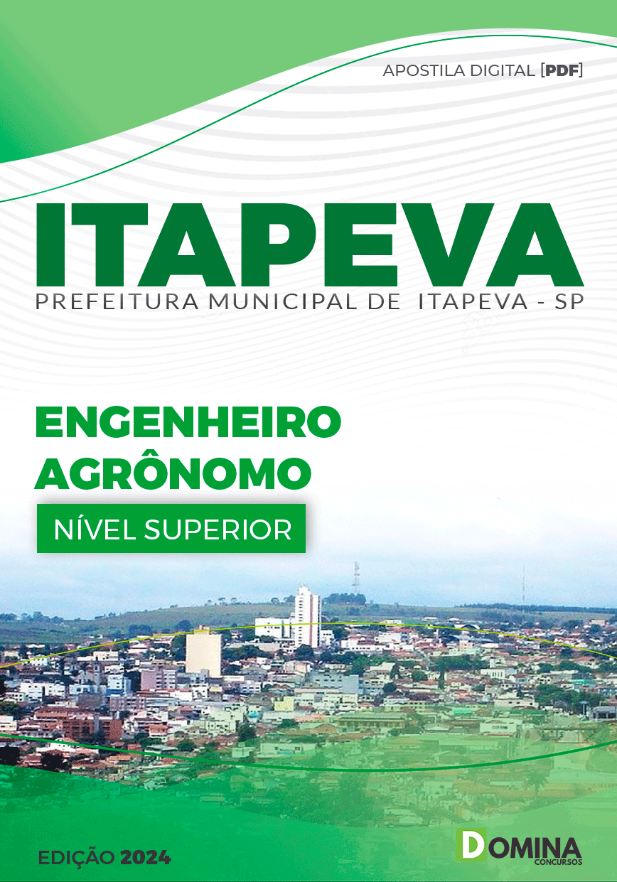 Apostila Pref Itapeva SP 2024 Engenheiro Agrônomo