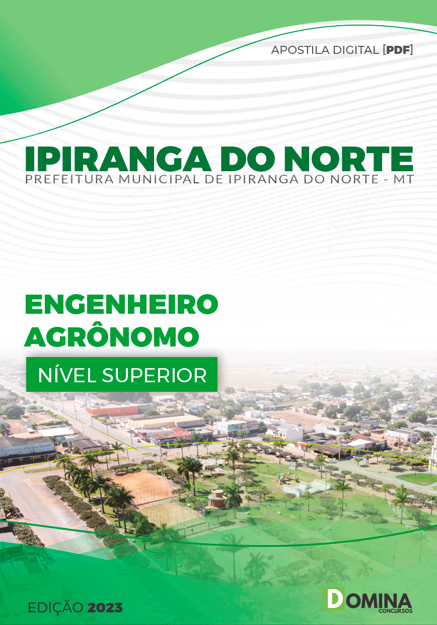 Apostila Pref Ipiranga do Norte MT 2023 Engenheiro Agrônomo