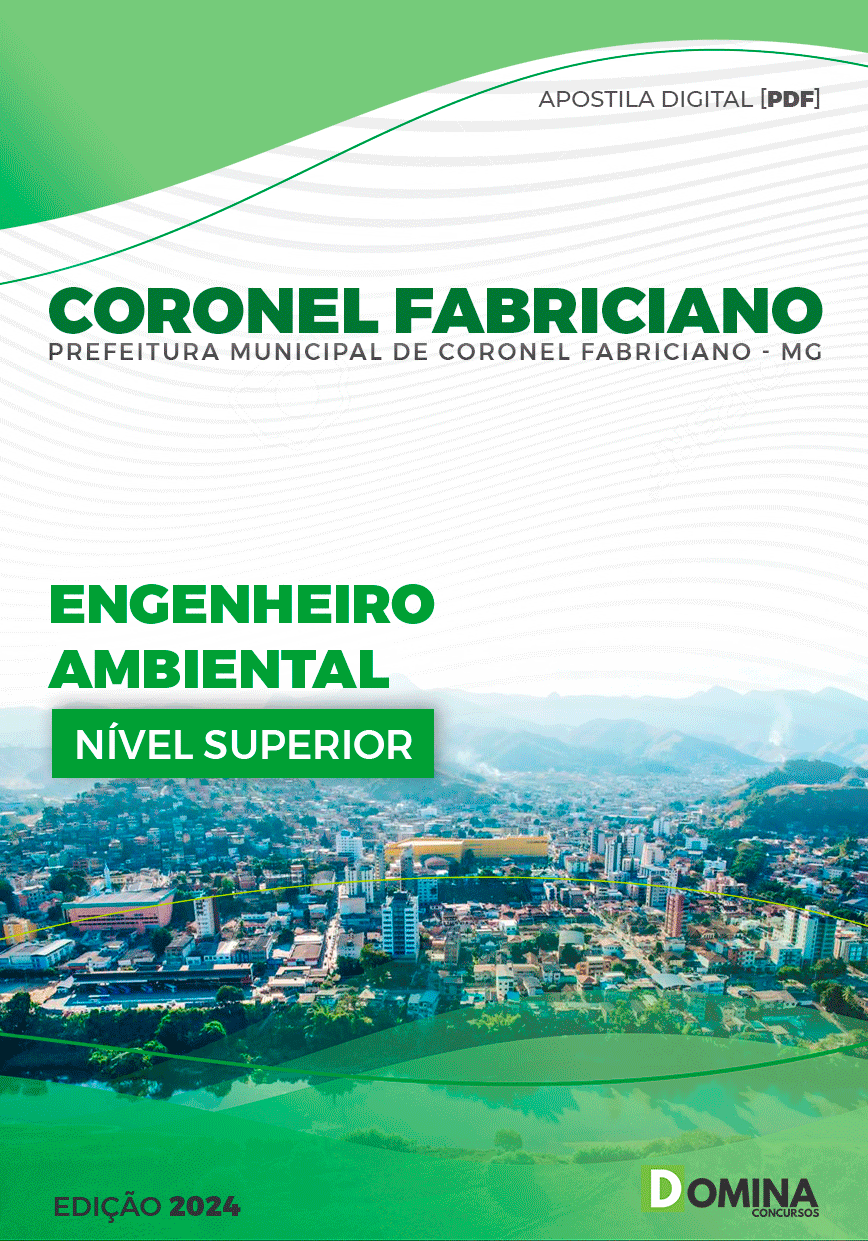 Pref Coronel Fabriciano MG 2024 Engenheiro Ambiental