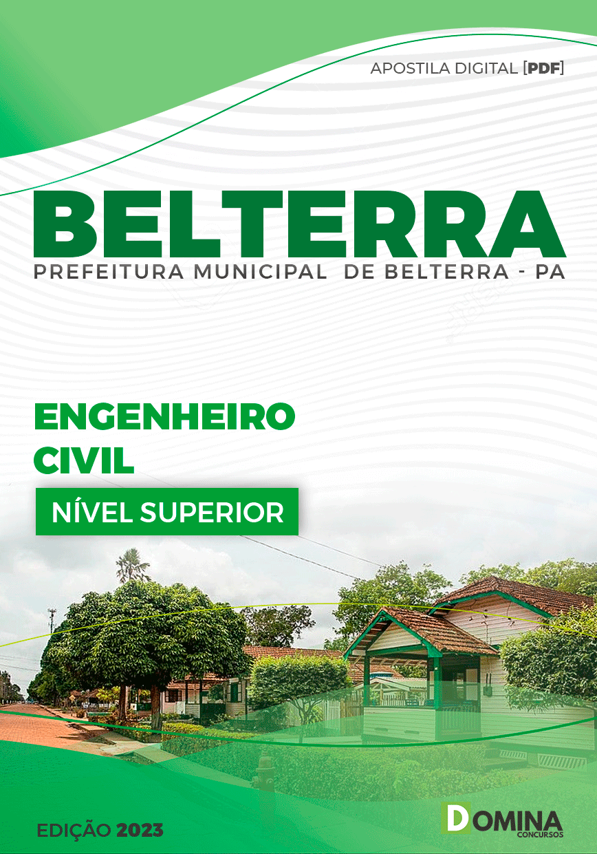 Apostila Concurso Pref Belterra PA 2023 Engenheiro Civil