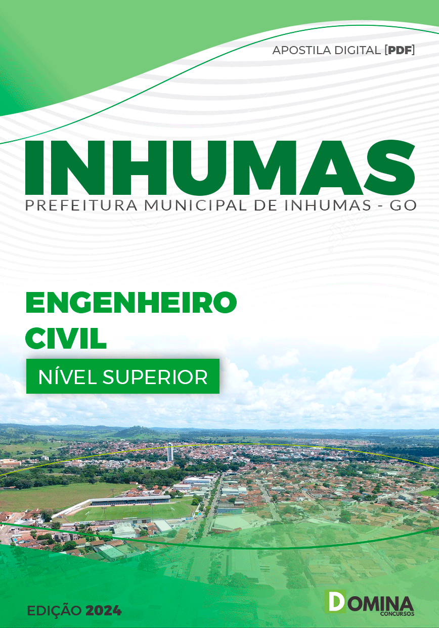 Apostila Pref Inhumas GO 2024 Engenheiro Civil
