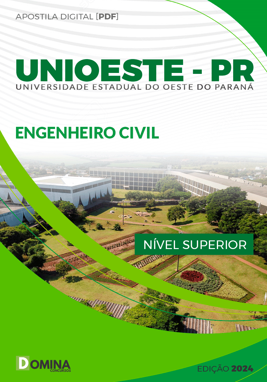 Apostila UNIOESTE PR 2024 Engenheiro Civil