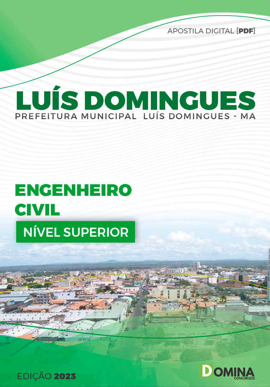 Apostila Pref Luís Domingues MA 2023 Engenheiro Civil