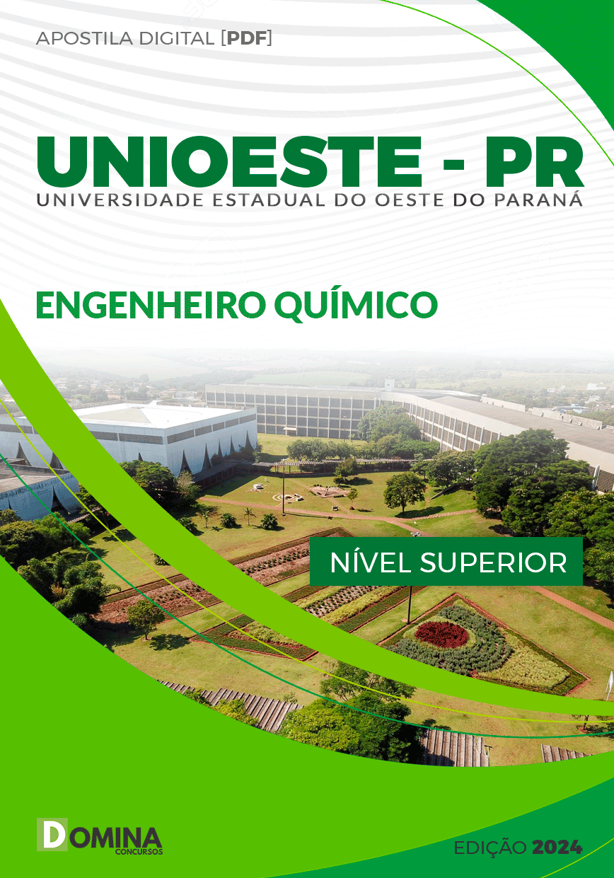 Apostila UNIOESTE PR 2024 Engenheiro Químico