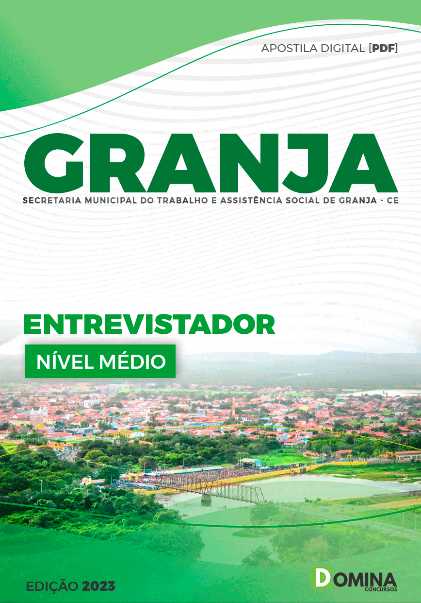 Apostila Concurso Pref Granja CE 2023 Entrevistador