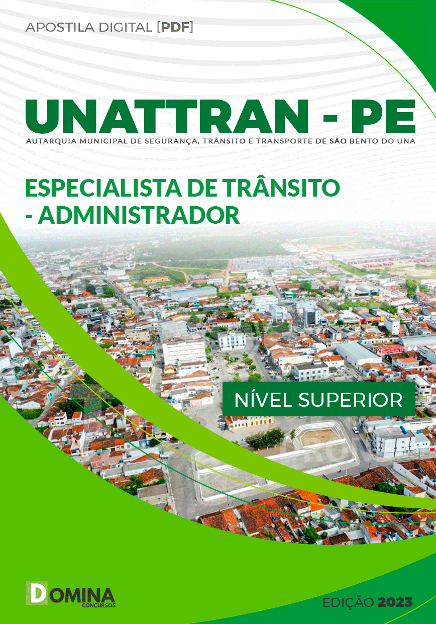 Apostila UNATTRAN São Bento do Una PE 2023 Administrador