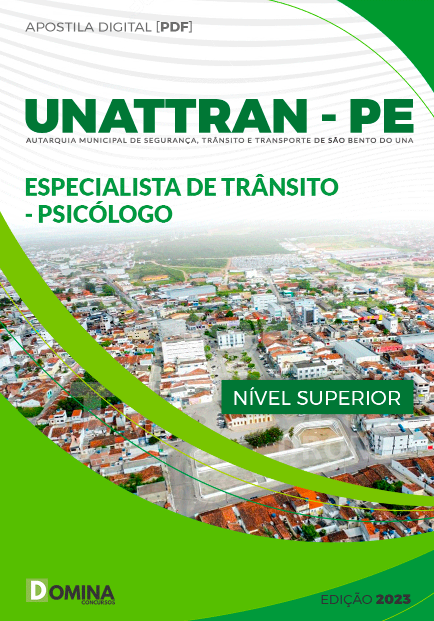 Apostila UNATTRAN São Bento do Una PE 2023 Psicólogo