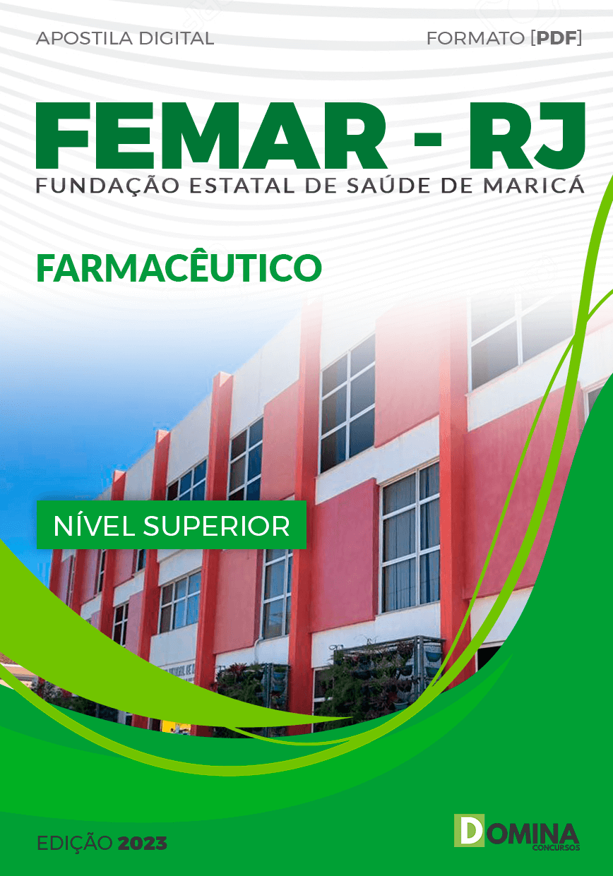 Apostila Concurso FEMAR RJ 2023 Farmacêutico