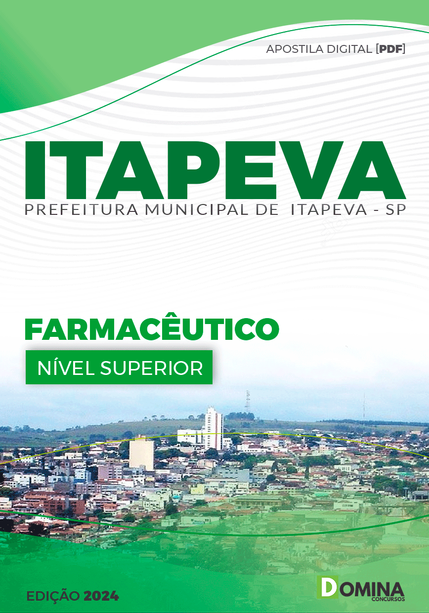 Apostila Pref Itapeva SP 2024 Farmacêutico