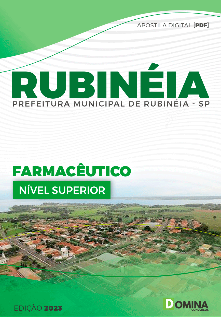 Apostila Pref Rubinéia SP 2023 Farmacêutico