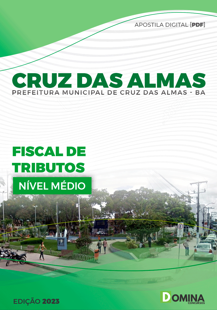Apostila Pref Cruz das Almas BA 2023 Fiscal de Tributos