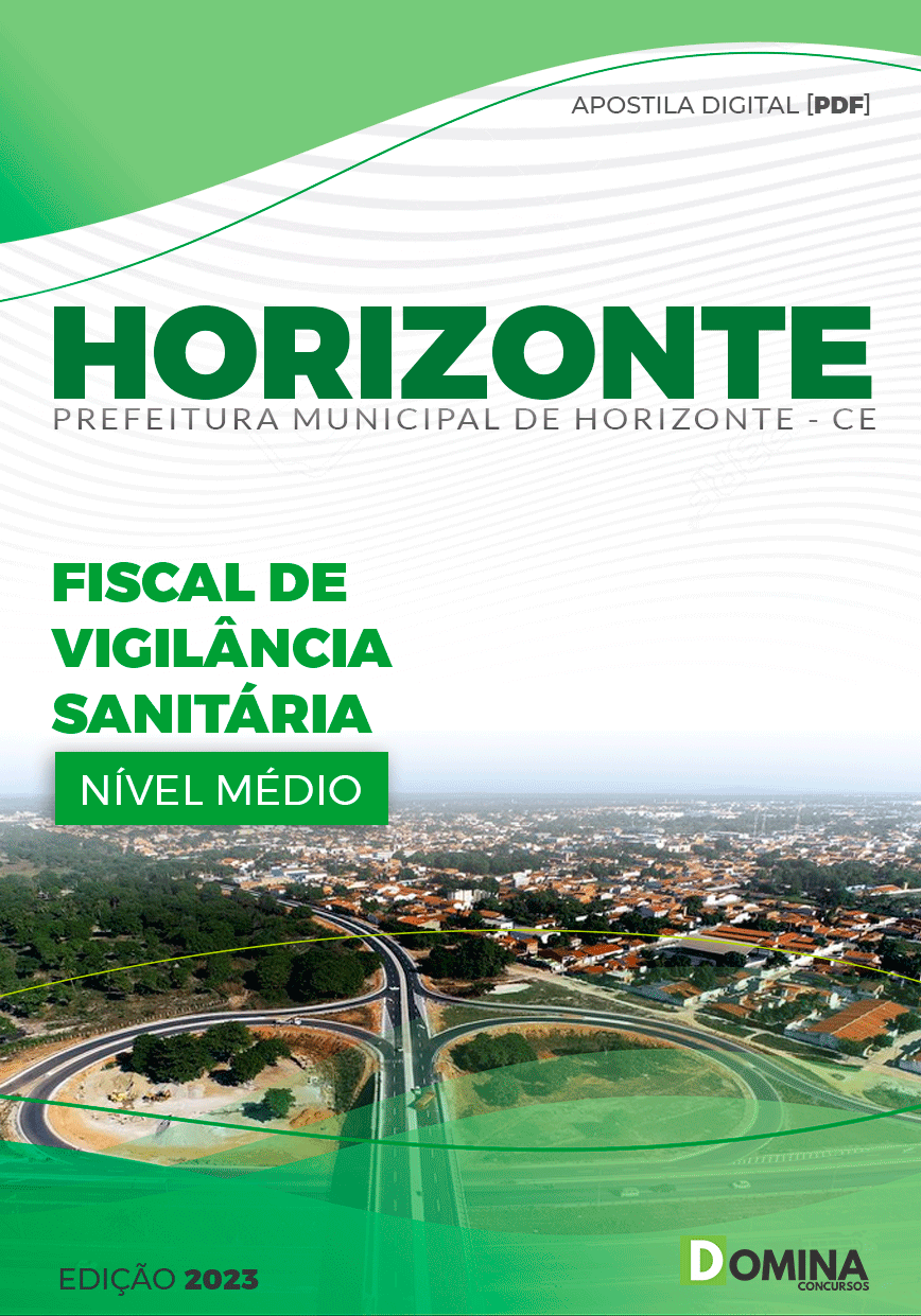 Apostila Pref Horizonte CE 2023 Fiscal Vigilância Sanitária