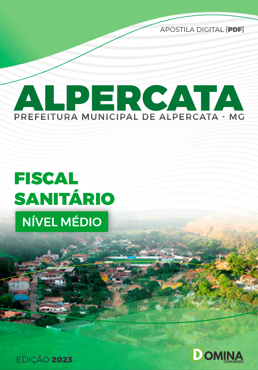 Apostila Pref Alpercata MG 2023 Fiscal Sanitário