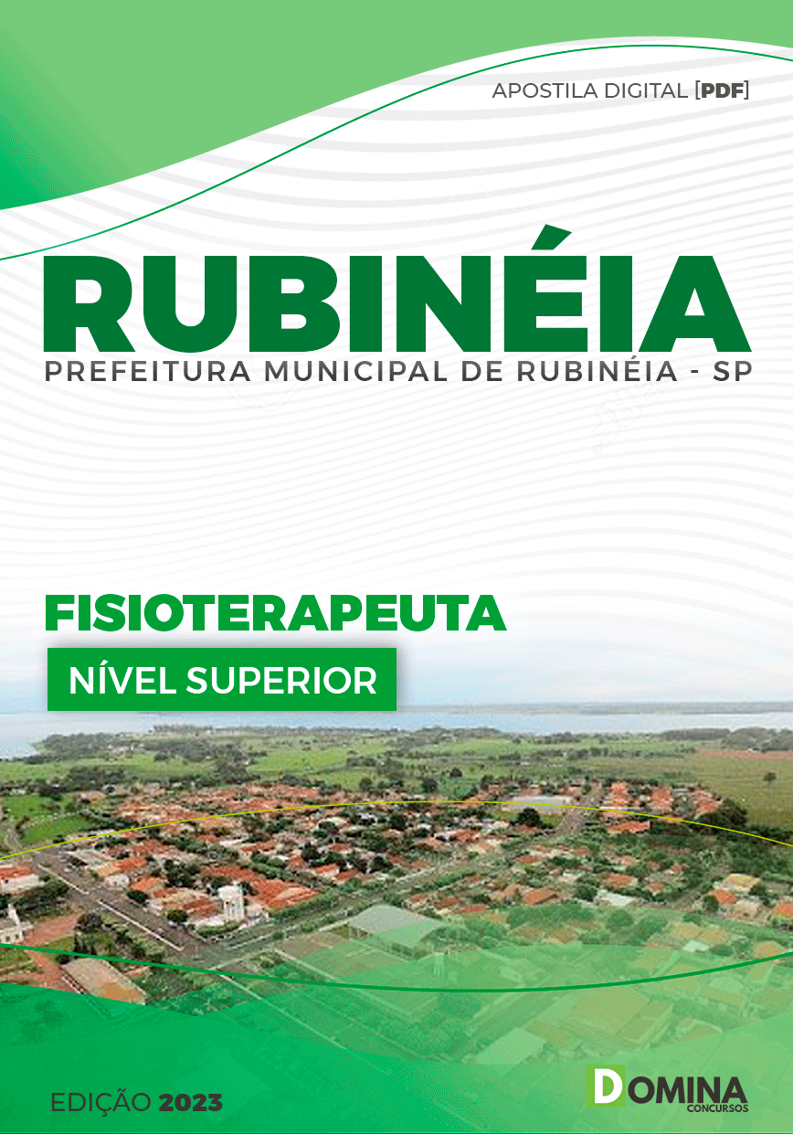 Apostila Pref Rubinéia SP 2023 Fisioterapeuta