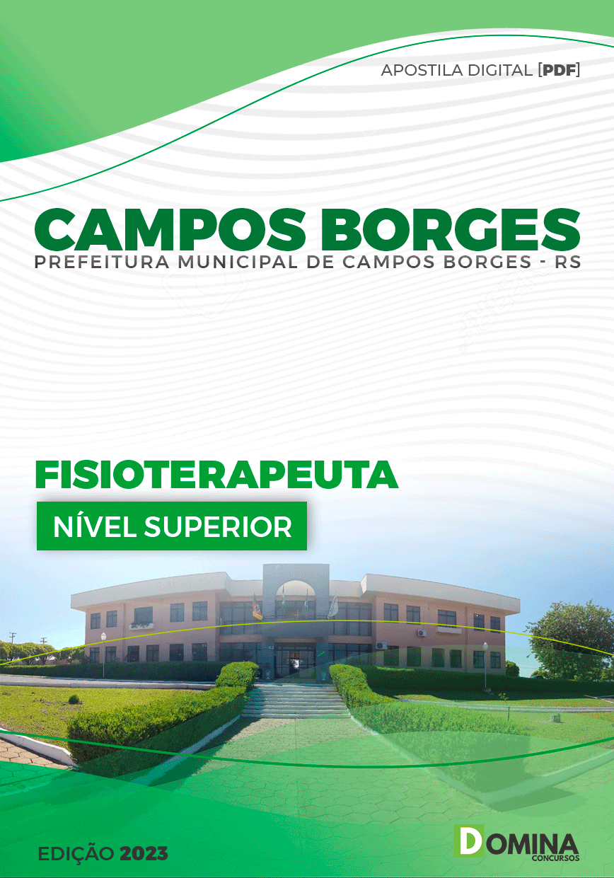 Apostila Pref Campos Borges RS 2023 Fisioterapeuta