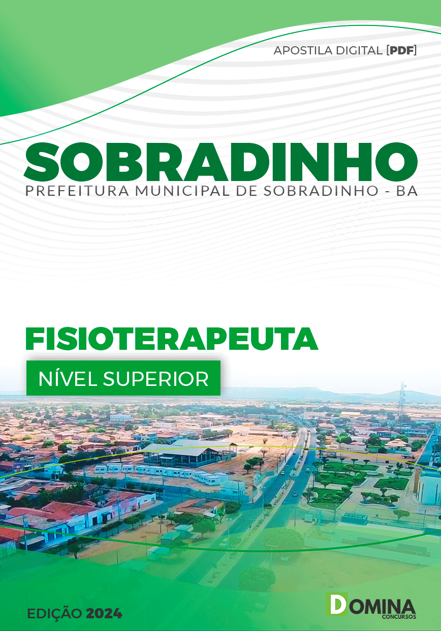 Apostila Pref Sobradinho BA 2023 Fisioterapeuta