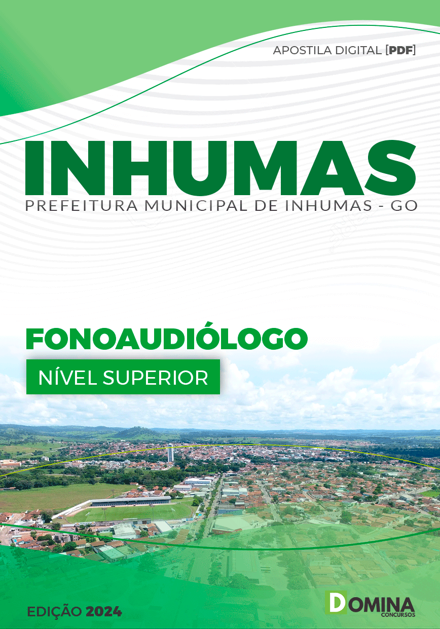 Apostila Pref Inhumas GO 2024 Fonoaudiólogo