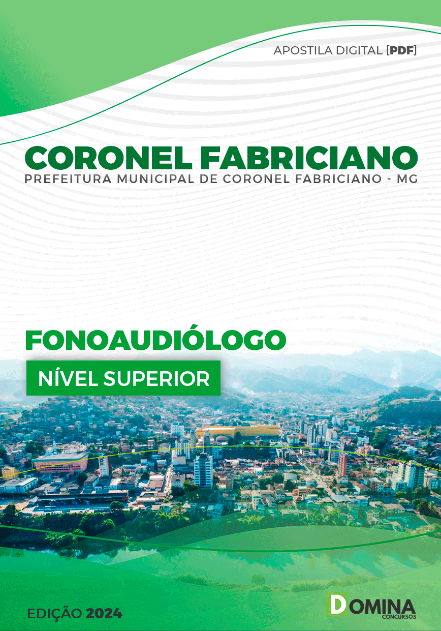 Pref Coronel Fabriciano MG 2024 Fonoaudiólogo