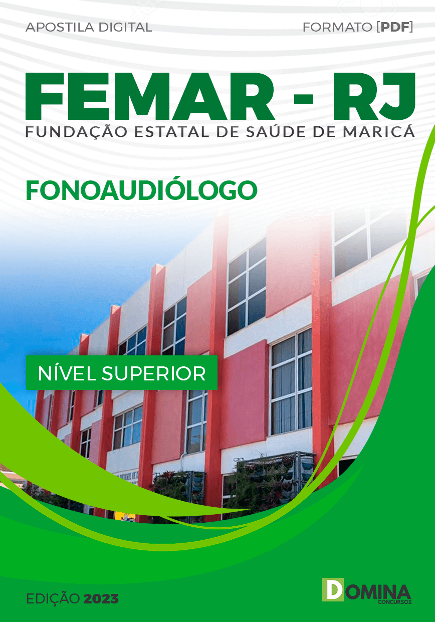 Apostila Concurso FEMAR RJ 2023 Fonoaudiólogo