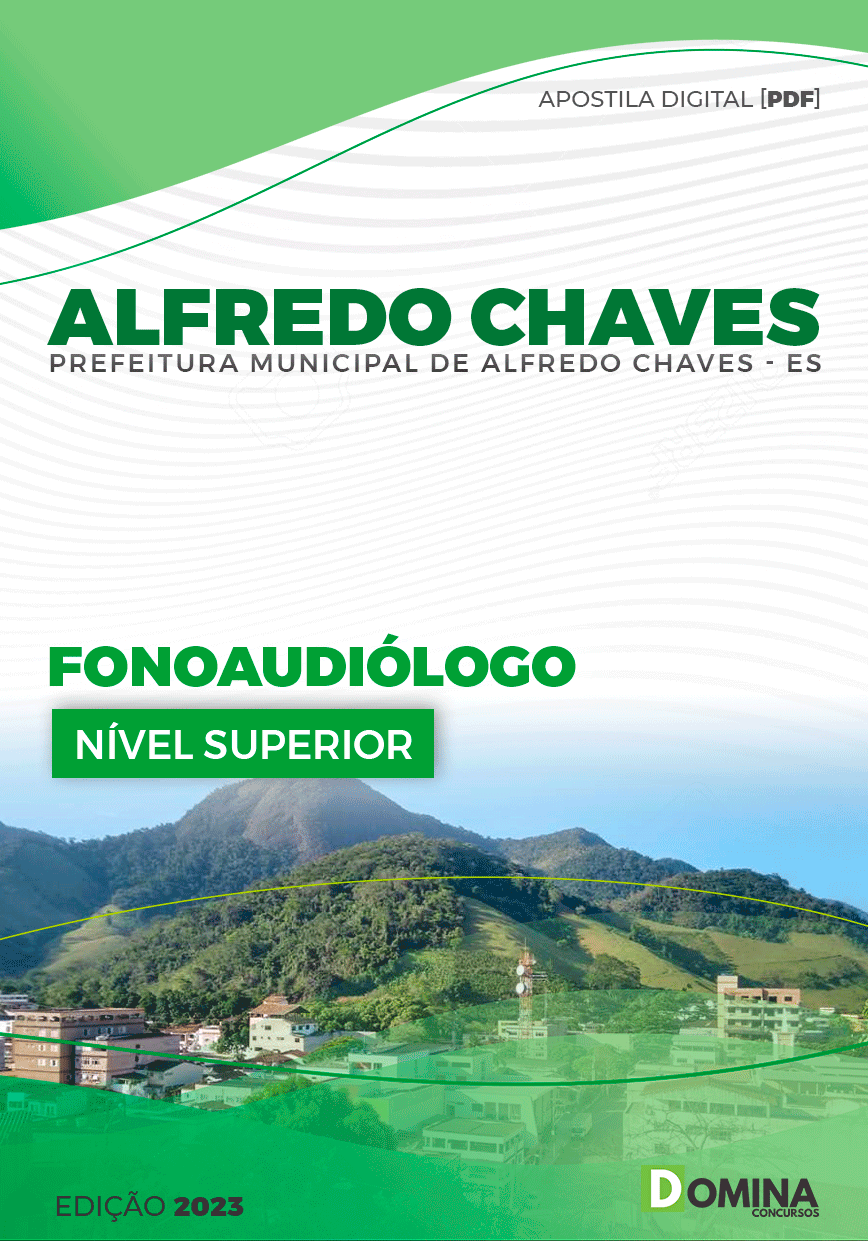 Apostila Pref Alfredo Chaves ES 2023 Fonoaudiólogo