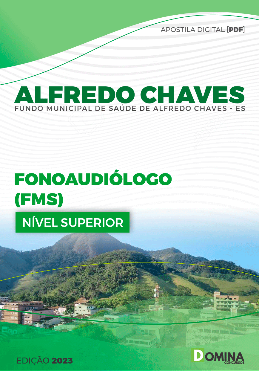 Apostila FMS Alfredo Chaves ES 2023 Fonoaudiólogo