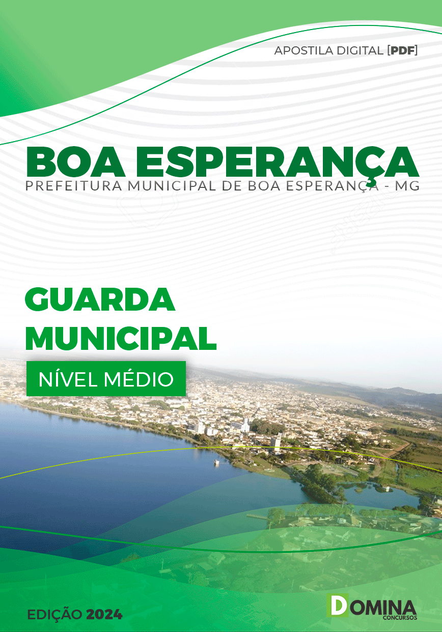 Apostila Concurso Pref Boa Esperança MG 2024 Guarda Municipal