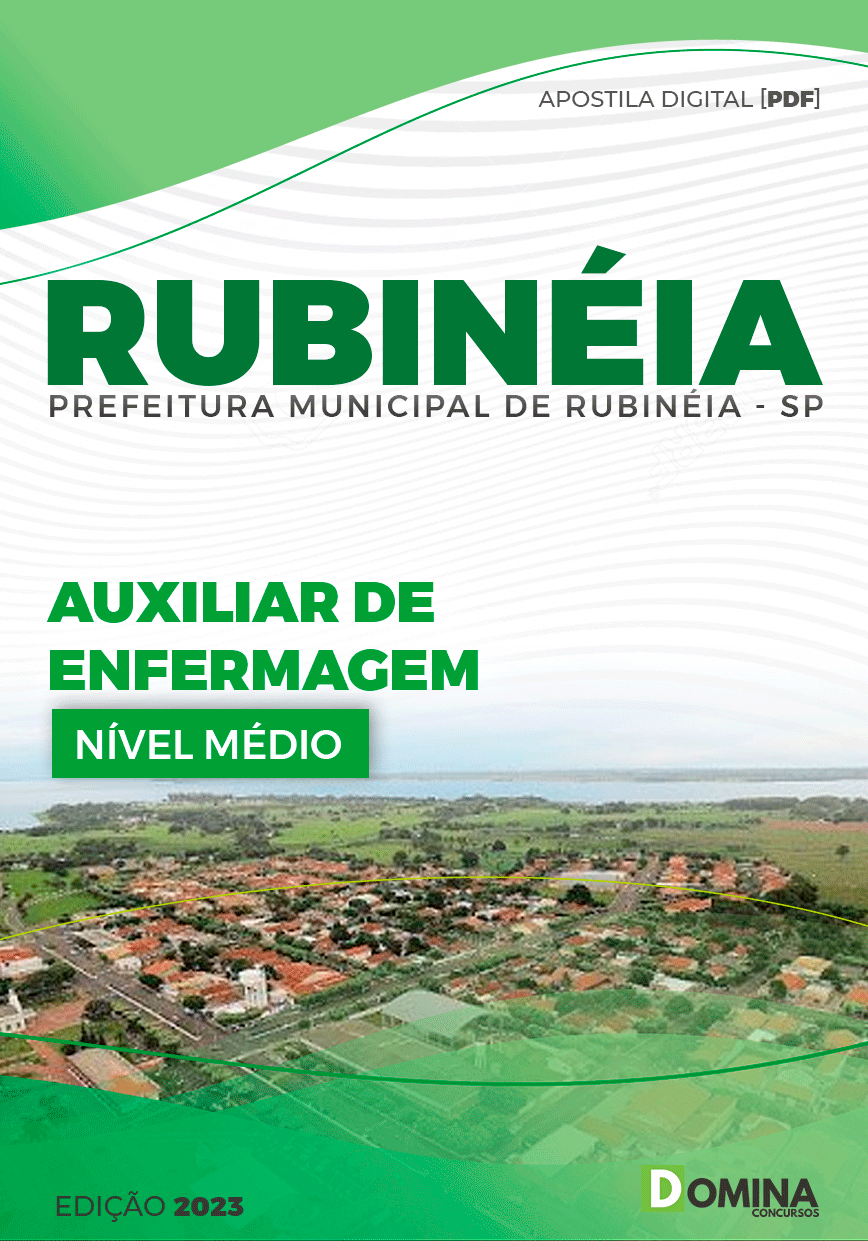 Apostila Pref Rubinéia SP 2023 Auxiliar Enfermagem