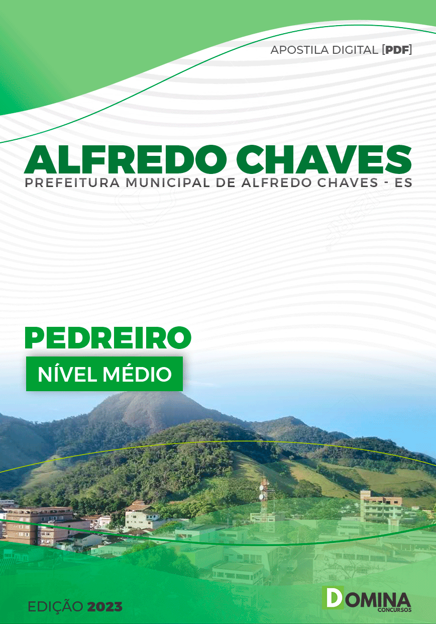 Apostila Pref Alfredo Chaves ES 2023 Pedreiro