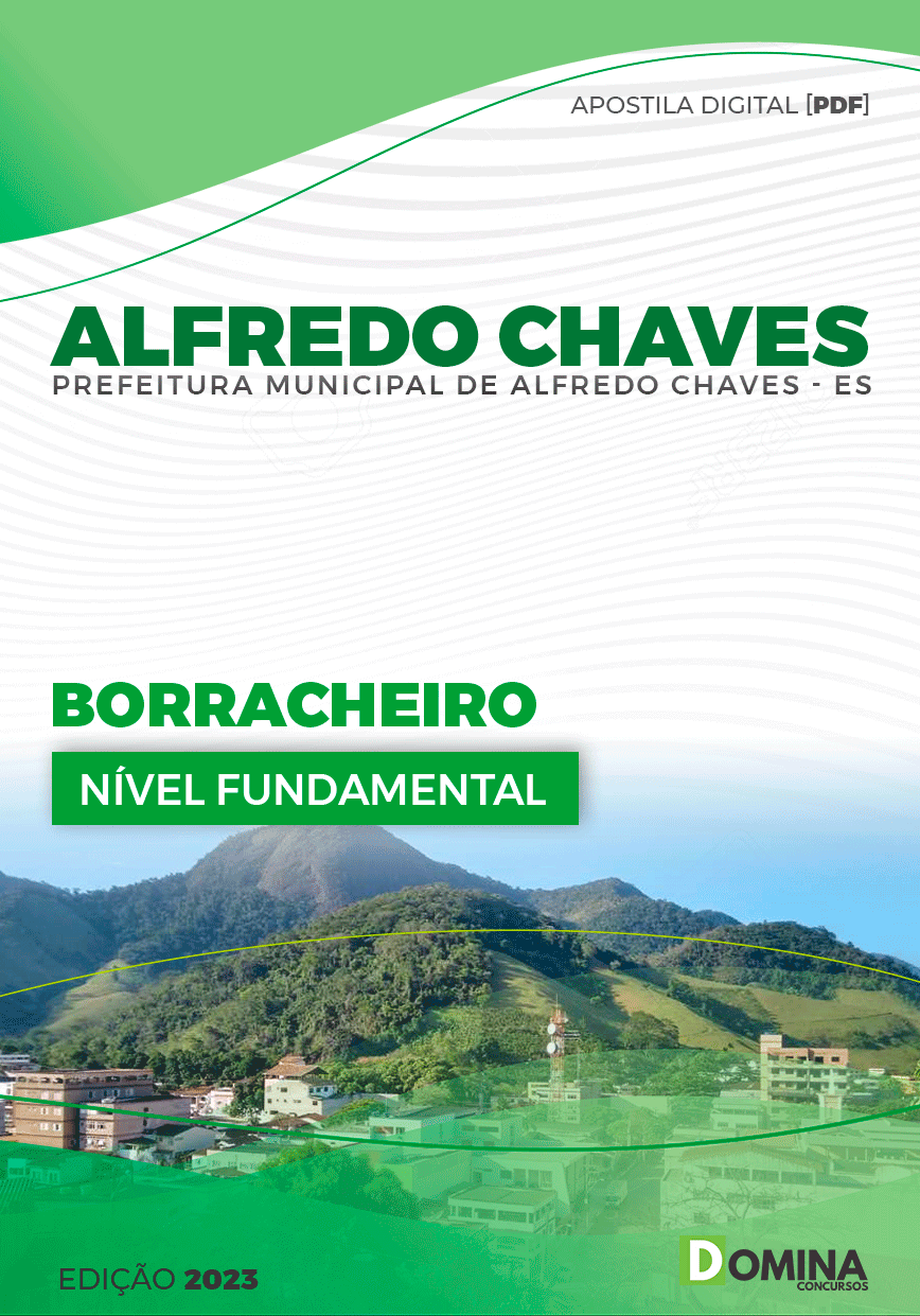 Apostila Pref Alfredo Chaves ES 2023 Borracheiro