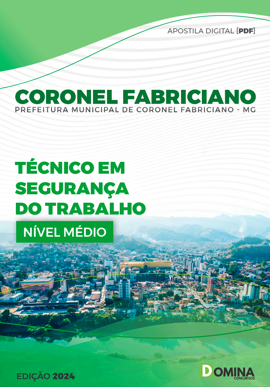Pref Coronel Fabriciano MG 2024 Técnico Segurança do Trabalho