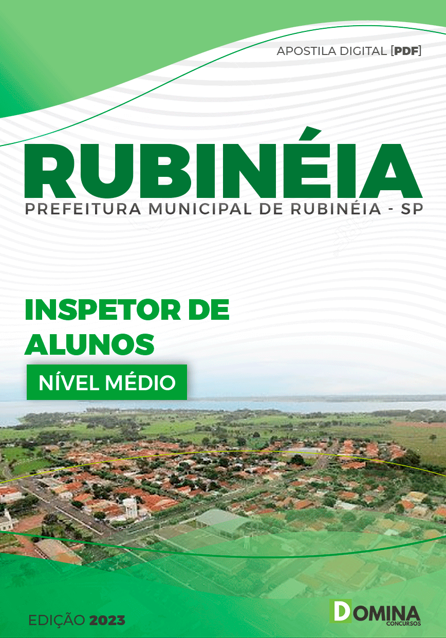 Apostila Pref Rubinéia SP 2023 Inspetor Alunos