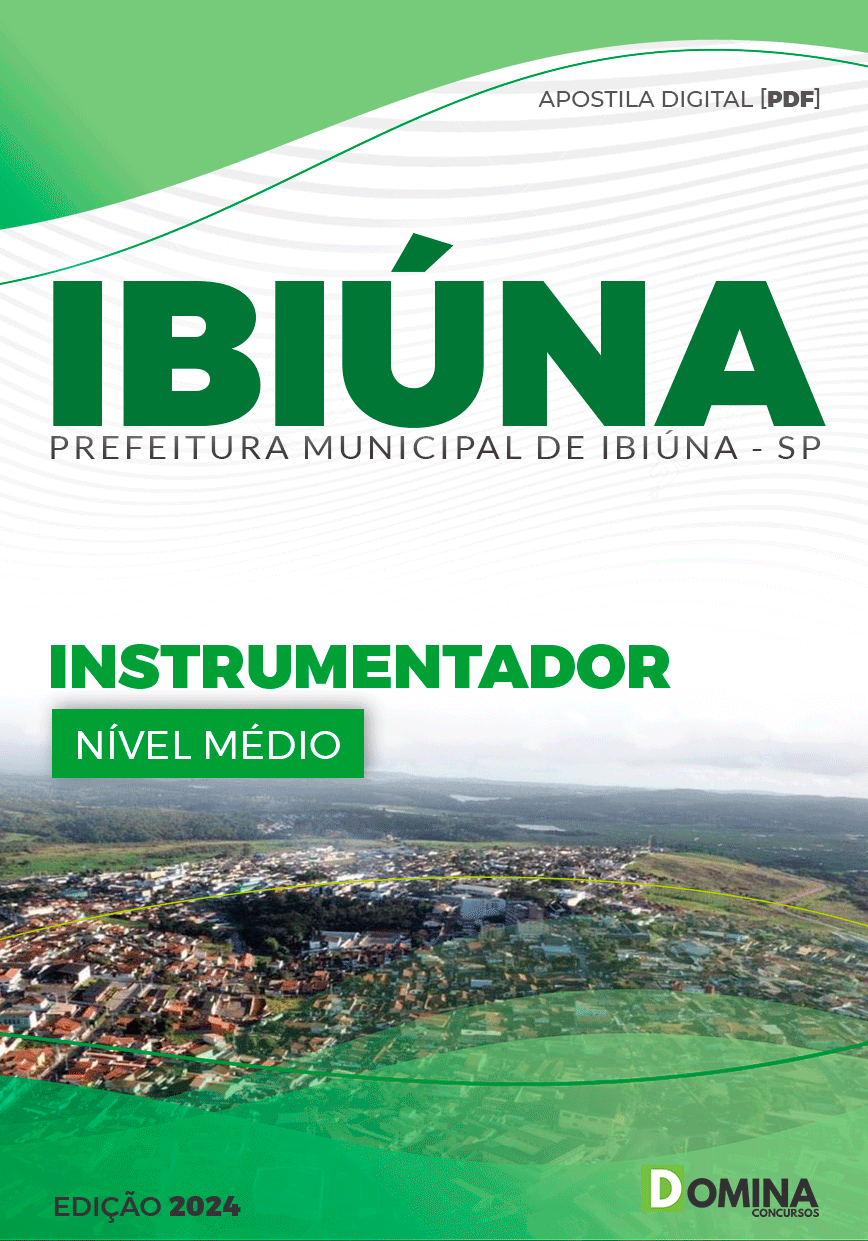 Apostila Pref Ibiúna SP 2024 Instrumentador