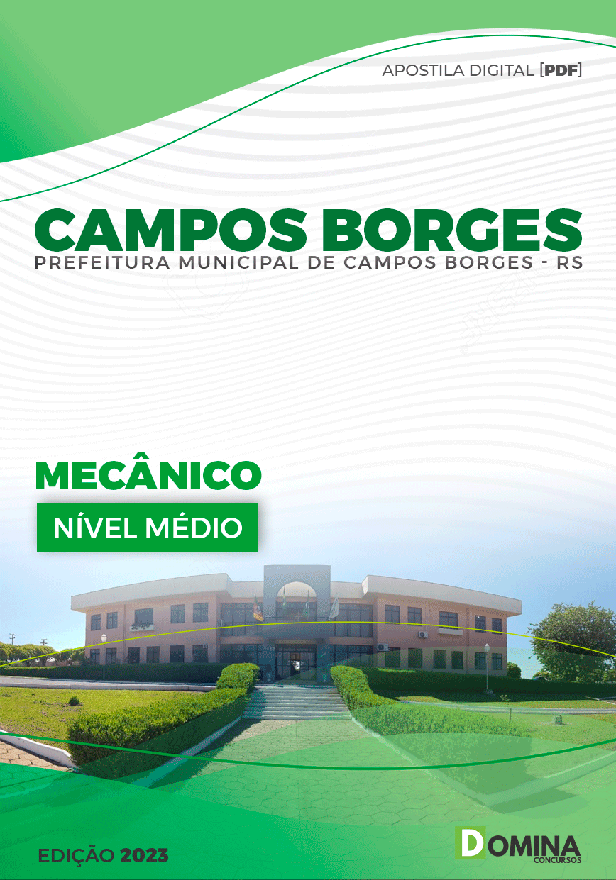 Apostila Pref Campos Borges RS 2023 Mecânico