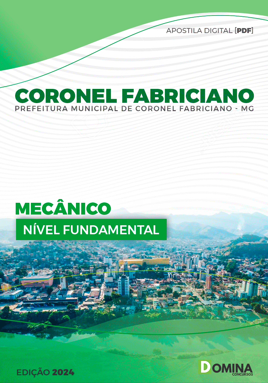 Pref Coronel Fabriciano MG 2024 Mecânico