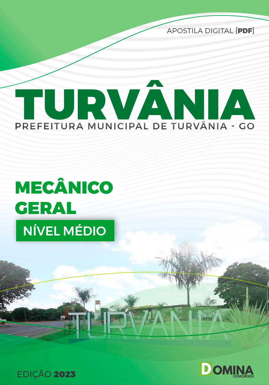 Apostila Pref Turvânia GO 2023 Mecânico Geral
