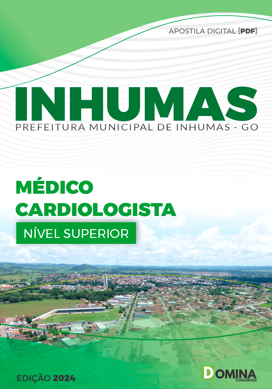 Apostila Pref Inhumas GO 2024 Médico Cardiologista